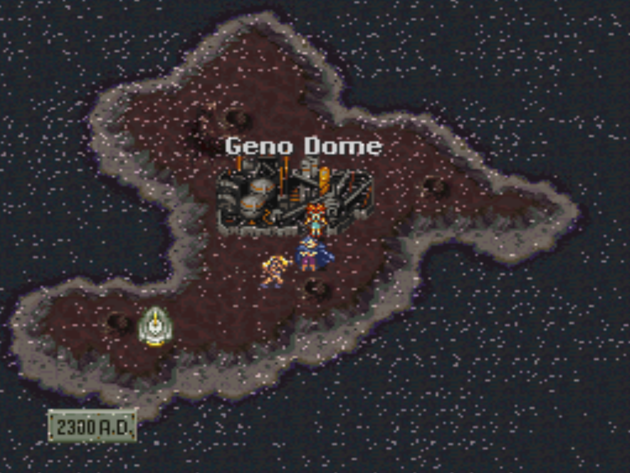 Gen Dome Overworld Map Location